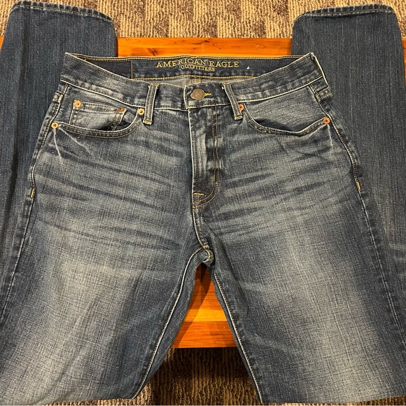 American Eagle Outfitters Other - American Eagle Outfitters Men’s Faded Blue Slim Straight Jeans